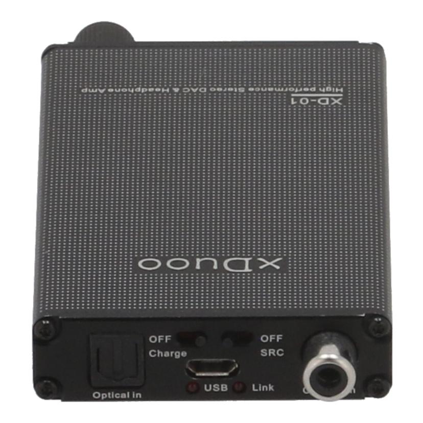 xDuoo 深セン /DAC搭載ポータブルヘッドホンアンプ/XD-01//JAN4562481510011/Bランク/77