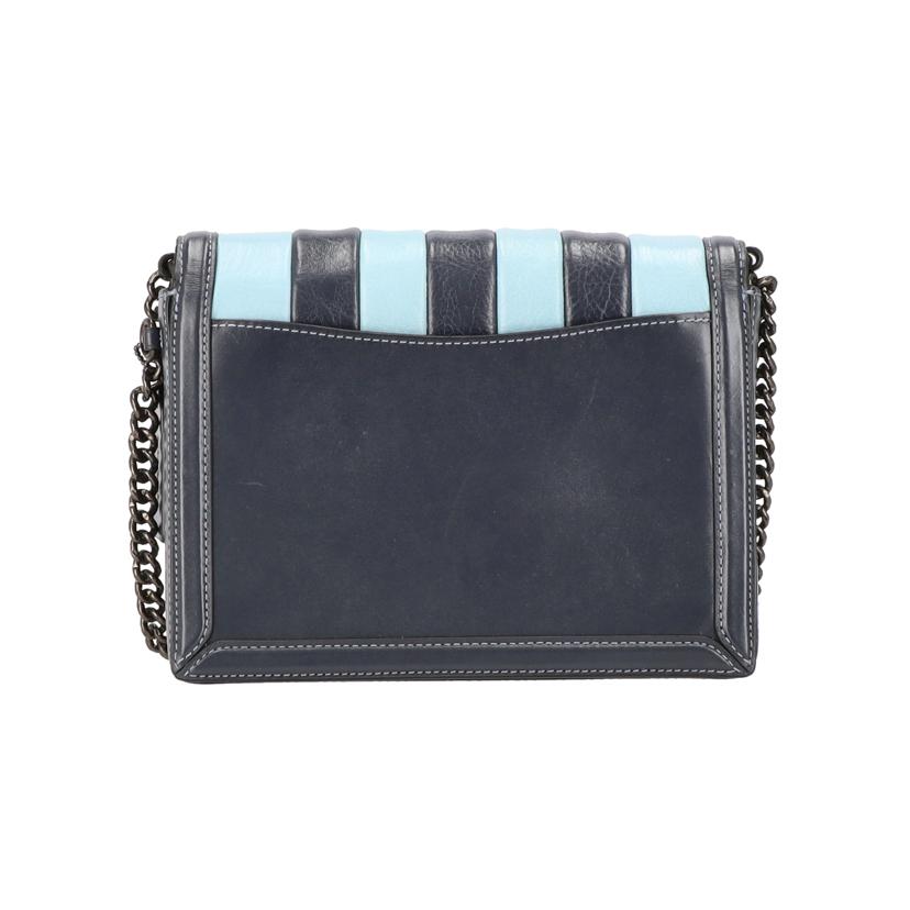 COACH コーチ/カラーブロックキルティングハットンショルダー/739//D20**/Aランク/09