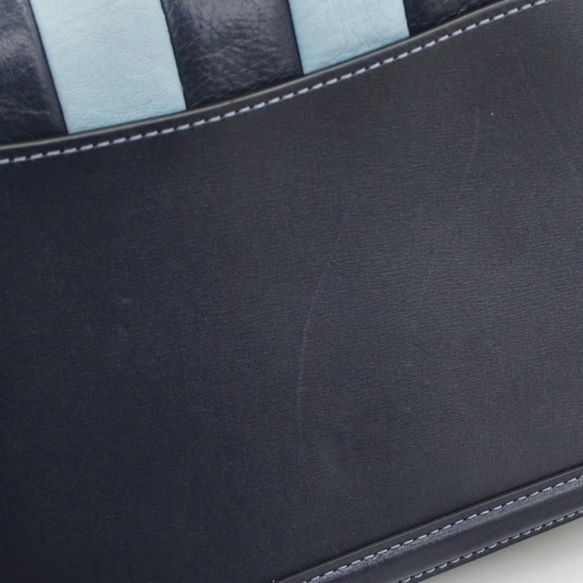 COACH コーチ/カラーブロックキルティングハットンショルダー/739//D20**/Aランク/09