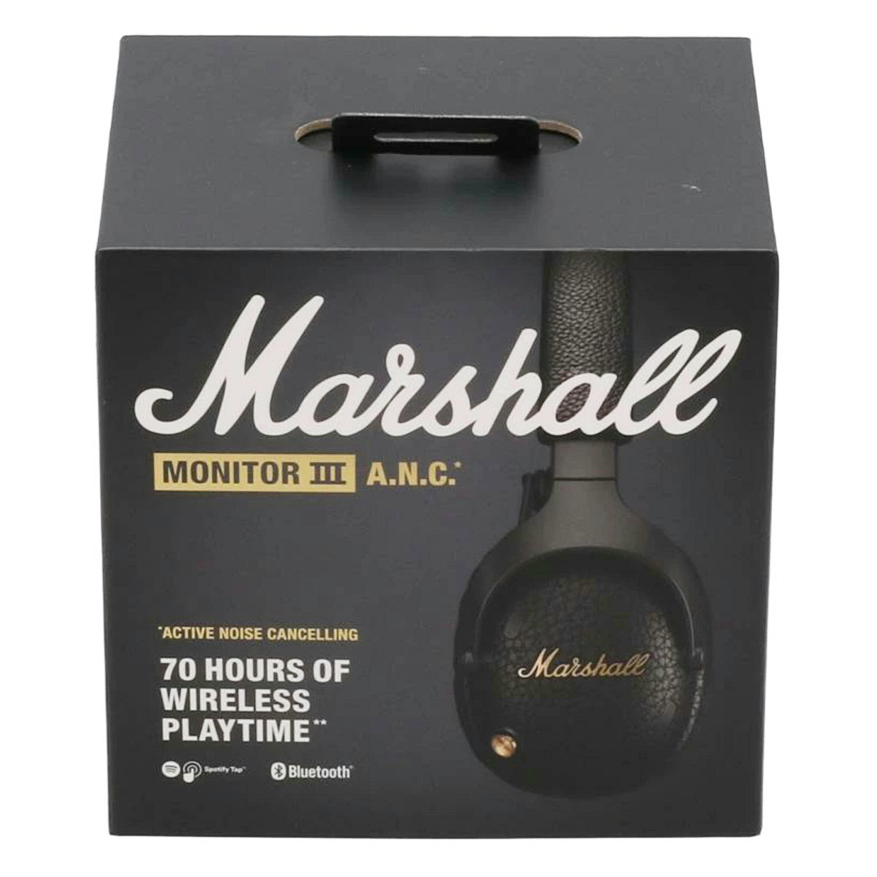 Marshall マーシャル /ワイヤレスヘッドホン未使用/MONITOR III A.N.C.//73400553F521C5E0103854/Sランク/64