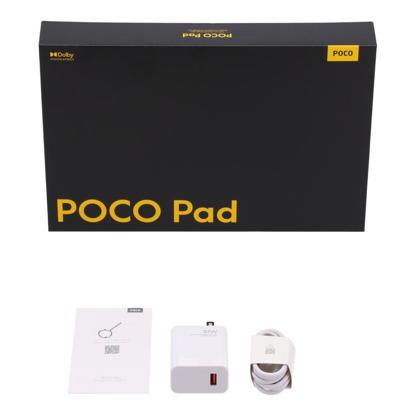 Xiaomi シャオミ /タブレット/POCO Pad 8GB+256GB/2405CPCFBG//6291565NF00492/ABランク/62