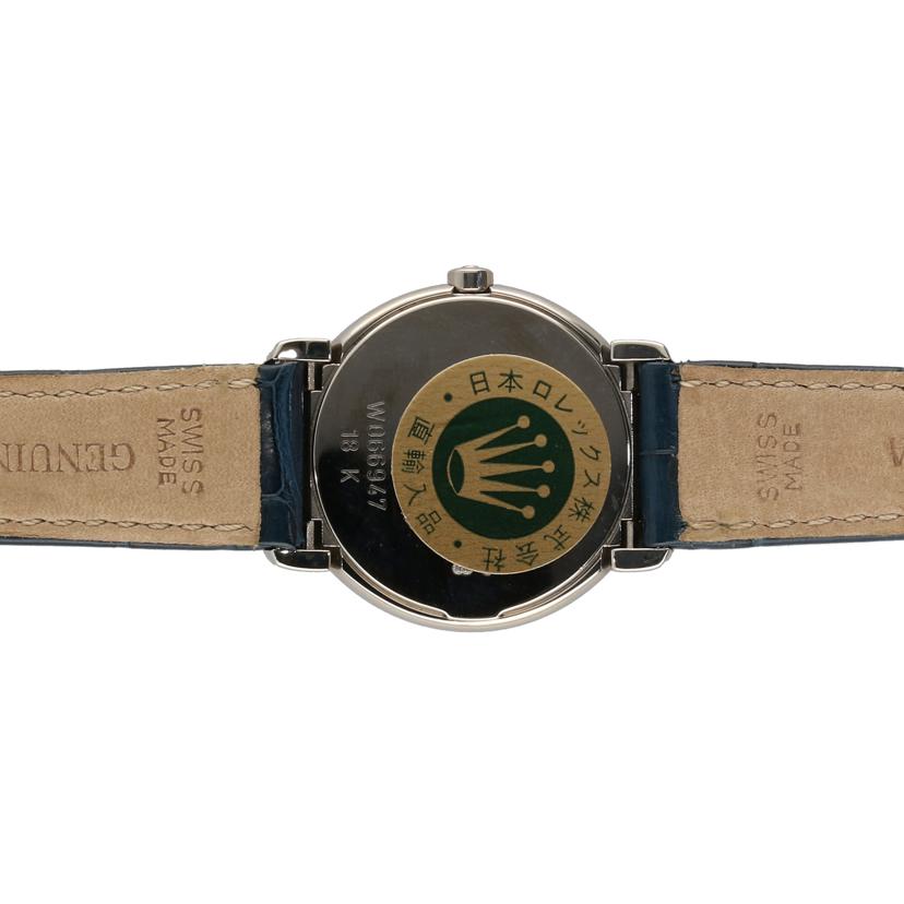 ROLEX ロレックス/チェリーニ・ブルー・WG/クオーツ/W番/6621/9//W06****/Aランク/75
