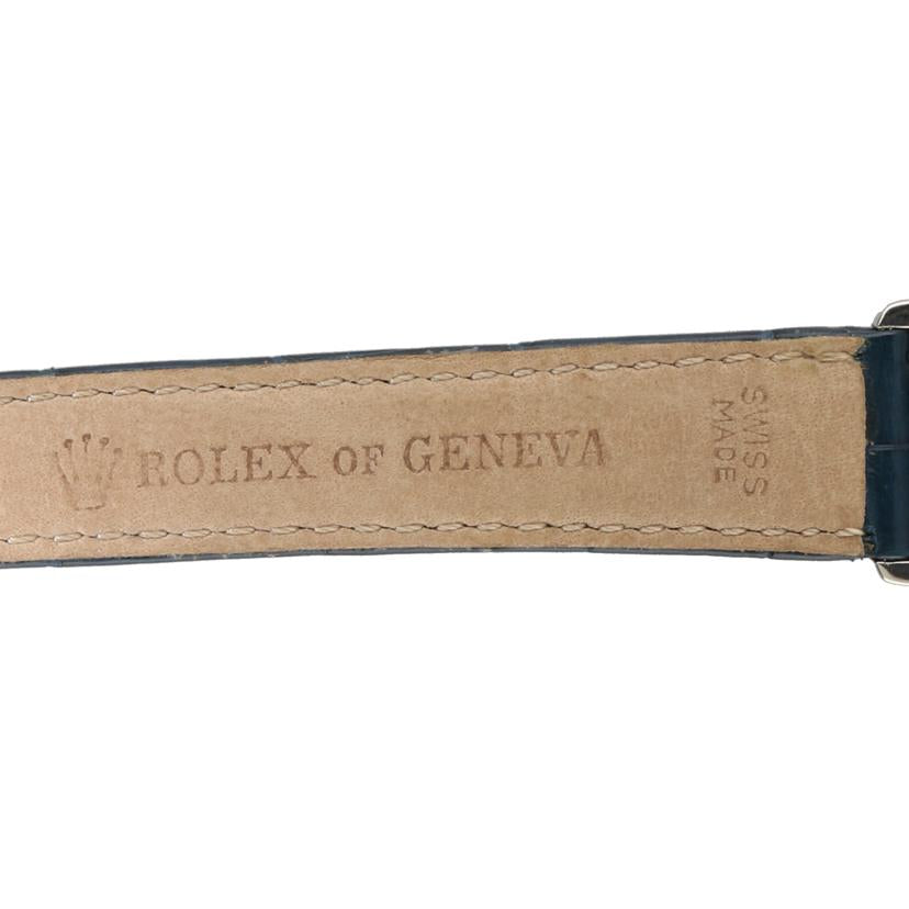 ROLEX ロレックス/チェリーニ・ブルー・WG/クオーツ/W番/6621/9//W06****/Aランク/75