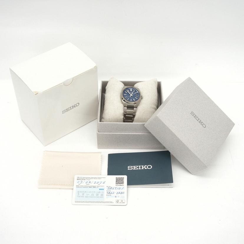 SEIKO セイコー/SEIKO アストロン ネクスター ブルー 電波ソーラー メンズ 580893 コマ/SBXY101//7B6******/ABランク/19
