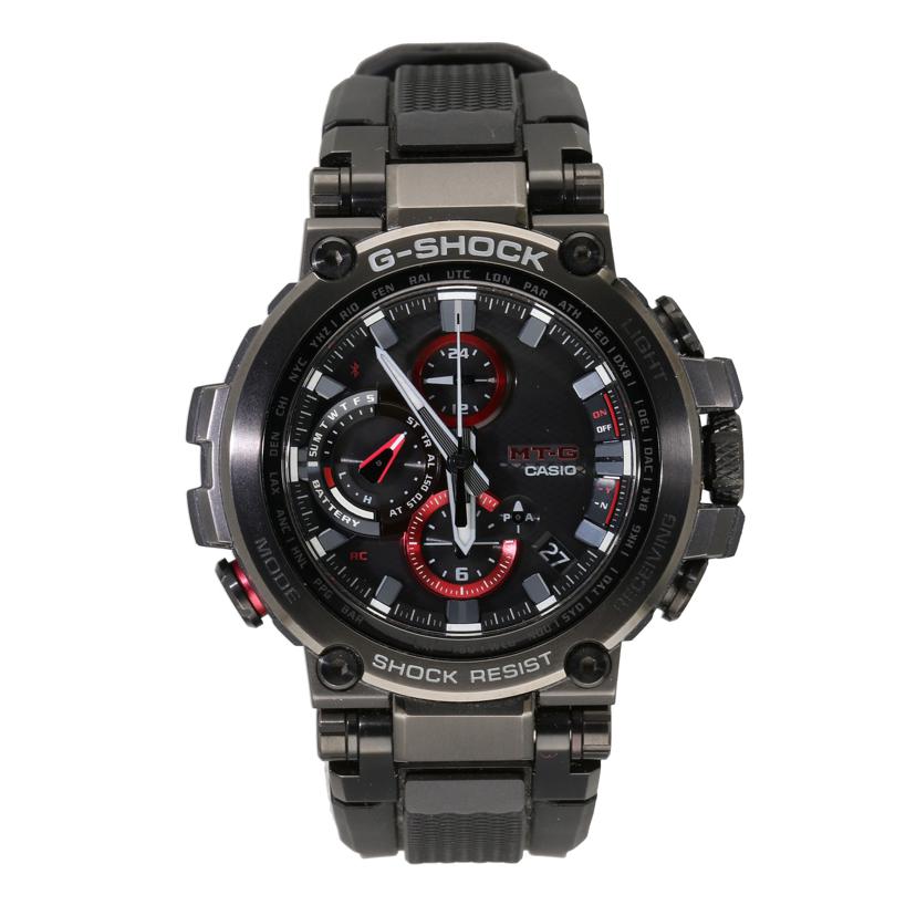 CASIO カシオ/G-SHOCK/MT-G/電波ソーラー×スマホリンク/MTG-B1000B-1A//001*****/Aランク/75