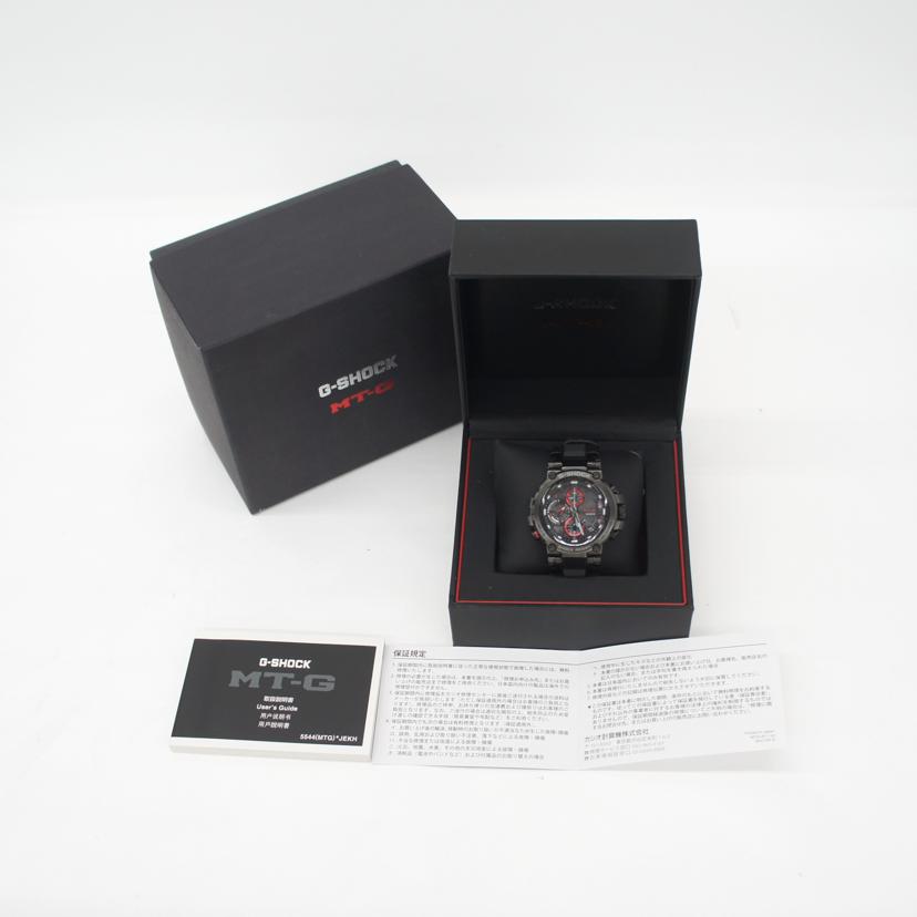 CASIO カシオ/G-SHOCK/MT-G/電波ソーラー×スマホリンク/MTG-B1000B-1A//001*****/Aランク/75