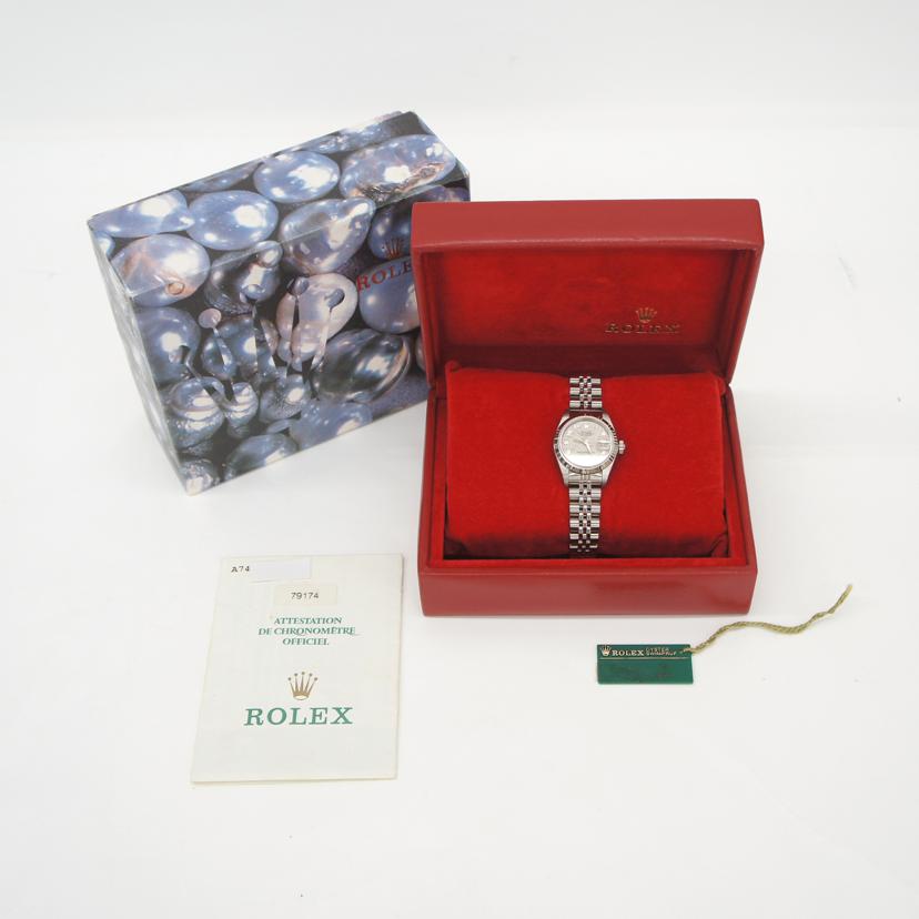 ROLEX ロレックス/デイトジャスト・レディース・アイボリーコンピュータ/A番/79174//A74****/SAランク/78