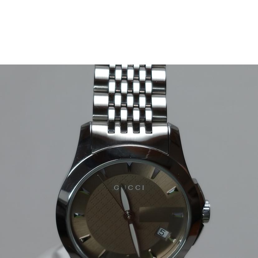 GUCCI グッチ/Gタイムレス デイト クオーツ/126.5//160*****/ABランク/52