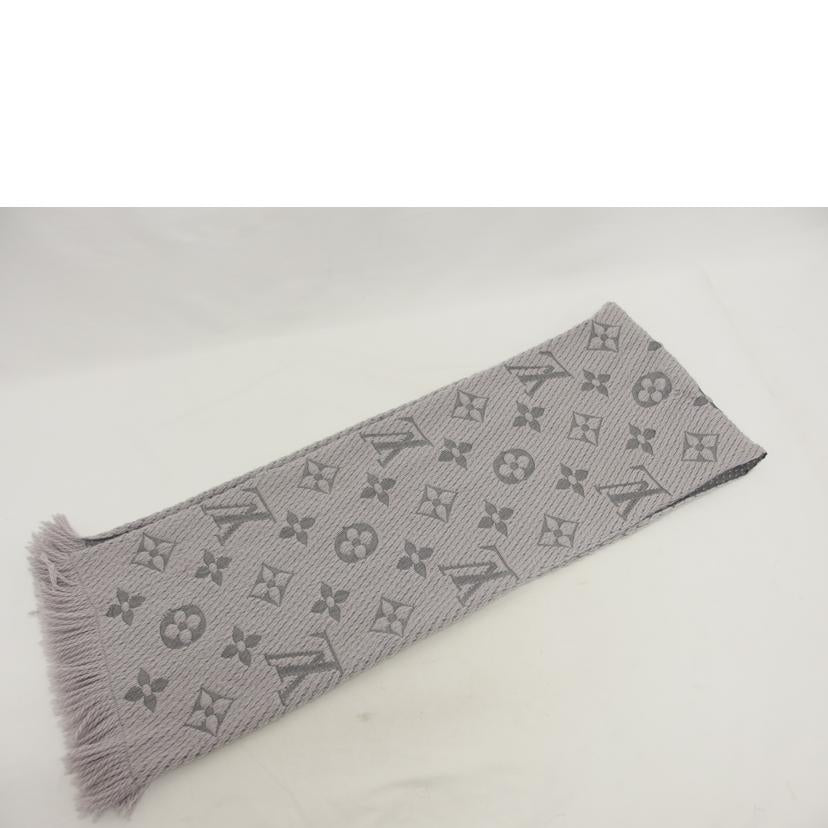 LV ルイ・ヴィトン/エシャルプ・ロゴマニア/マフラー/ライトグレー//ABランク/04