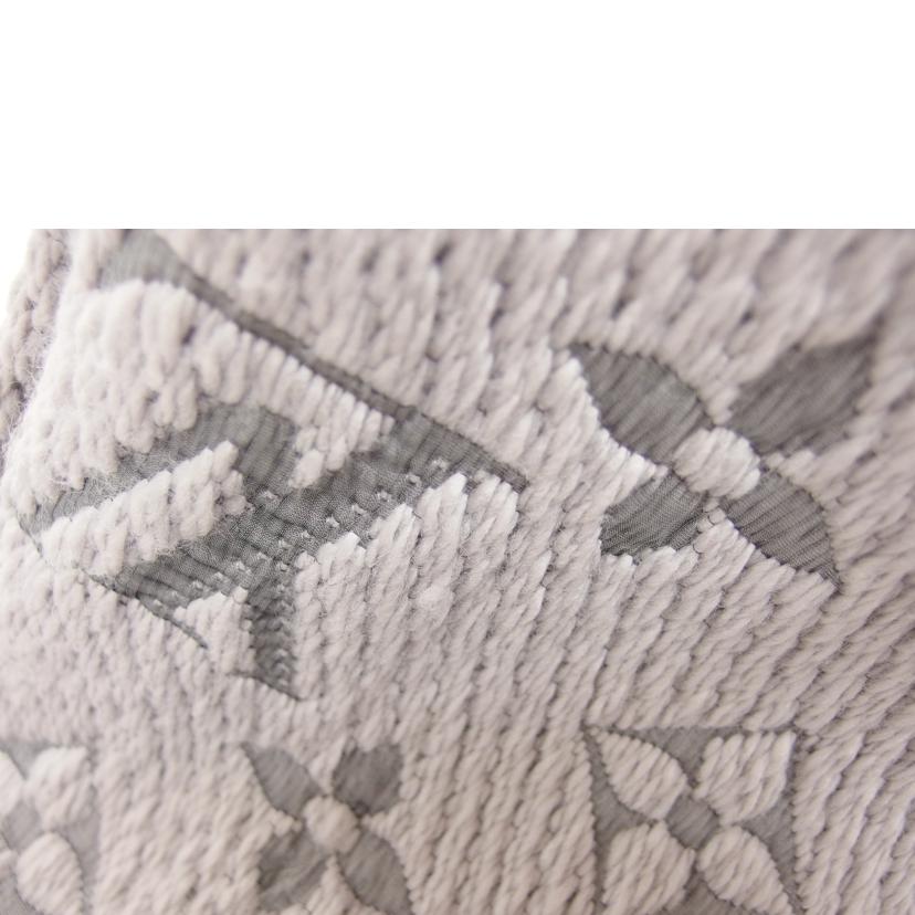 LV ルイ・ヴィトン/エシャルプ・ロゴマニア/マフラー/ライトグレー//ABランク/04