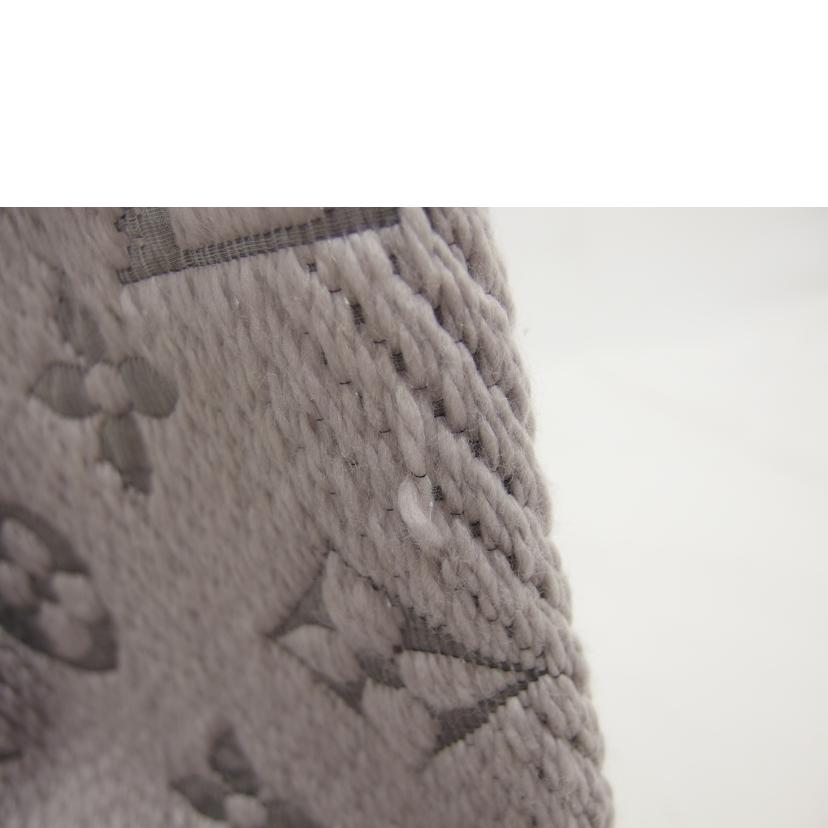 LV ルイ・ヴィトン/エシャルプ・ロゴマニア/マフラー/ライトグレー//ABランク/04