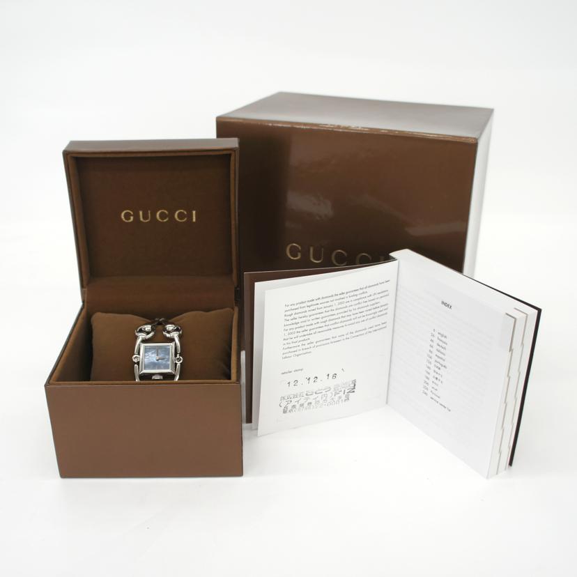 GUCCI グッチ/シニョーリア・ブルーシェル/レディース/クオーツ/YA116502//115*****/Aランク/75