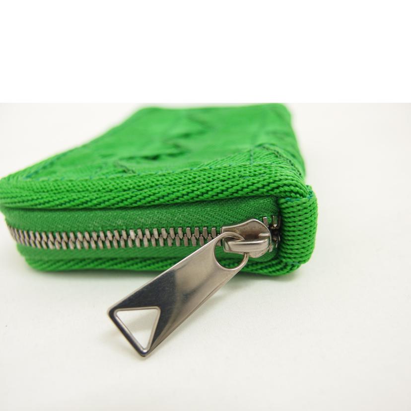 BOTTEGA VENETA ボッテガヴェネタ/イントレチャート ウェビング/コインケース/グリーン//Aランク/04