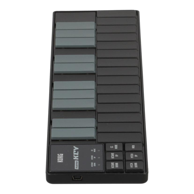 KORG コルグ /MIDIキーボードコントローラー/nanoKEY-BK//019650/Bランク/77