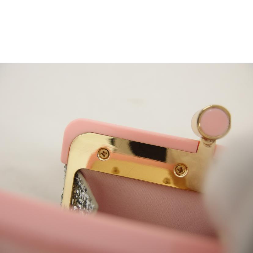 miu miu ミュウミュウ/ラメ ガマ口/コスメポーチ/小物入れ//Aランク/04