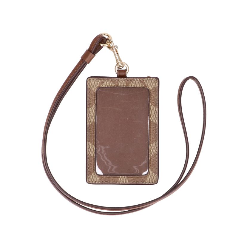 COACH コーチ/IDケース/シグネチャーランヤード/F63274//ABランク/93