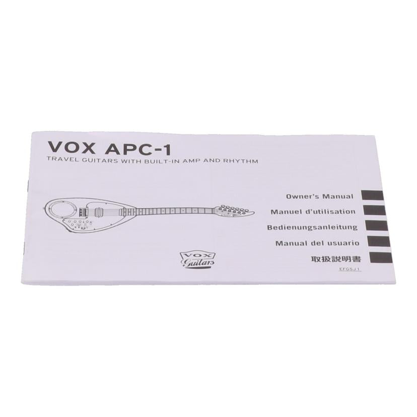 VOX ヴォックス/エレキギター/APC-1//101123/Aランク/77