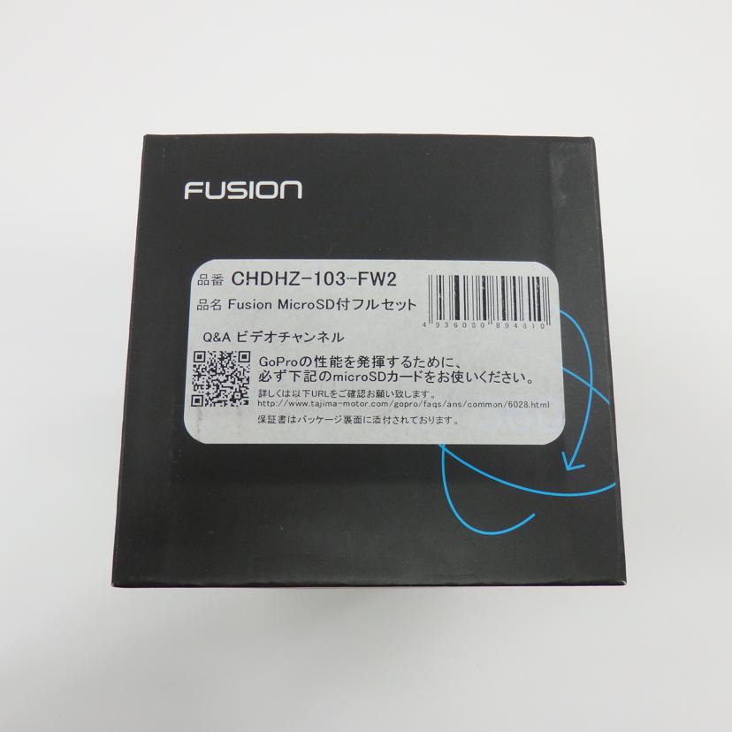 GoPro ゴープロ/【未開封品】GoPro Fusion/CHDHZ-103-FW2//752582/Sランク/77
