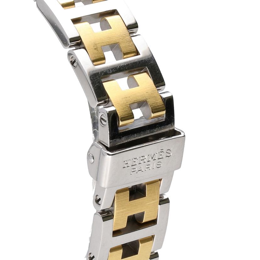 HERMES エルメス/クリッパー・ホワイト/レディース/クォーツ/CL4.220//118****/ABランク/19
