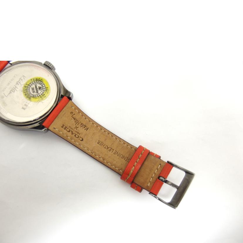 COACH コーチ/コーチ×キースヘリング/ハート文字盤/アナログウォッチ/クォーツ/79.3.95.1426//Bランク/04