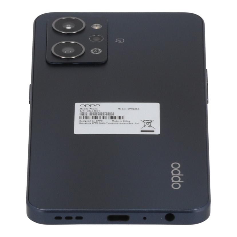 OPPO SIMフリー オッポ /スマートフォン/OPPO Reno7 A 128GB/CPH2353//b6eb43e1/Aランク/64
