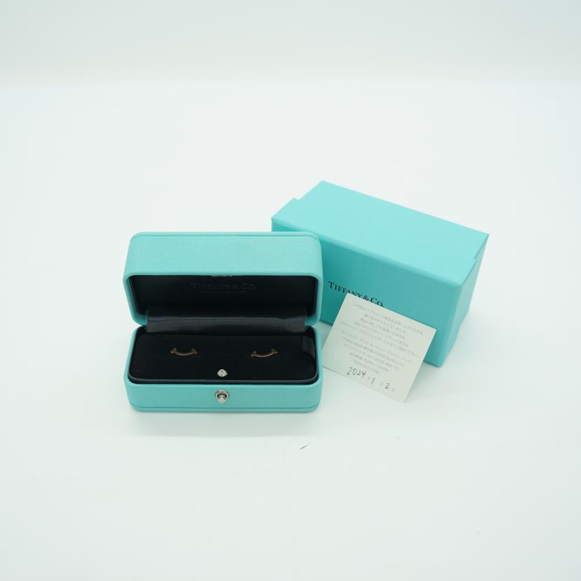 TIFFANY&Co. ティファニー/Tスマイルピアス/ローズゴールド//ABランク/06