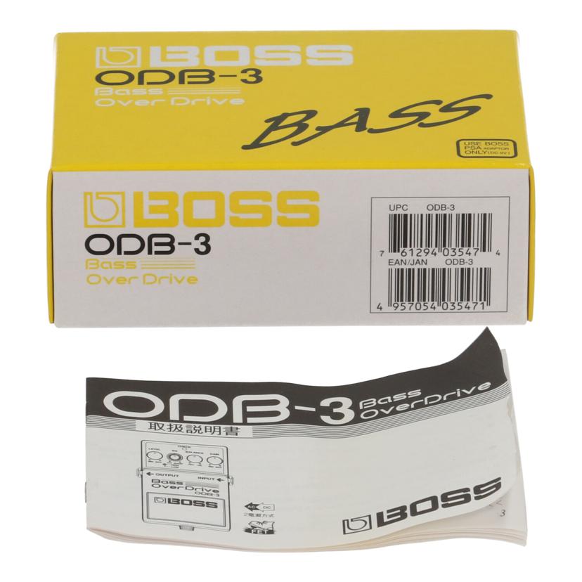 BOSS ボス /エフェクター/ベースオーバードライブ/ODB-3//MW68459/Bランク/88