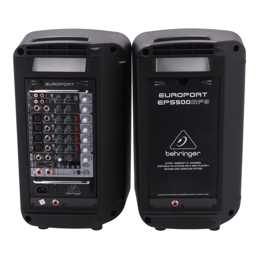 BEHRINGER ベリンガー /PAセット/EUROPORT/EPS500MP3//000-AA802-00010/Bランク/81