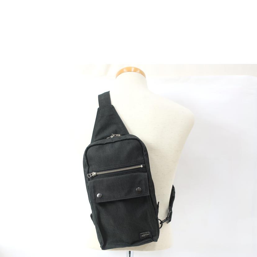 PORTER ポーター/ボディーバッグ ダークグレー//Aランク/65