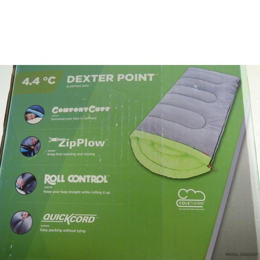 Coleman コールマン/4.4℃ DEXTER POINT SLEEPING BAG/2000029046//Bランク/64