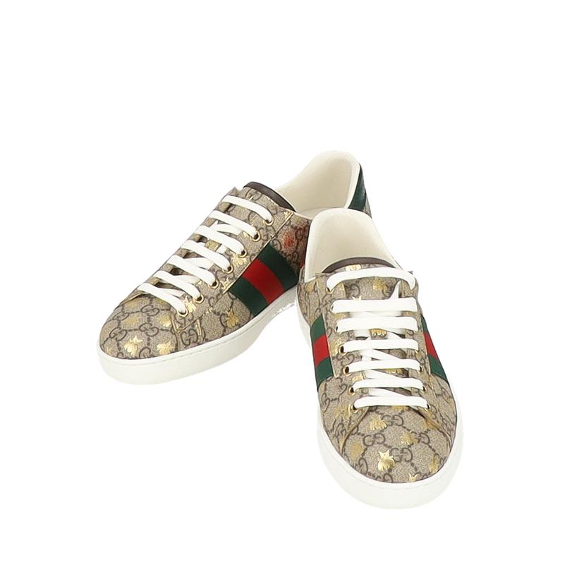 GUCCI グッチ/NEW ACE GGスプリーム / Beeスニーカー/548950//サイズ:7/SAランク/91