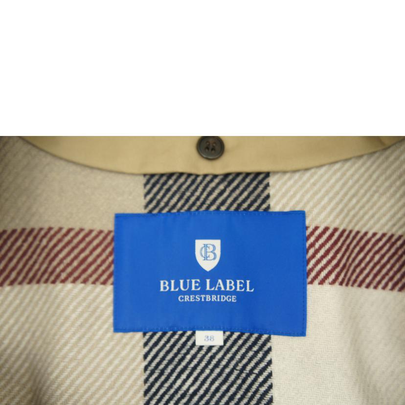 BLUE LABEL CRISTBRIDGE ブルーレーベルクレストブリッジ/ライトギャバジントレンチコート/55A02-843-42//Aランク/09