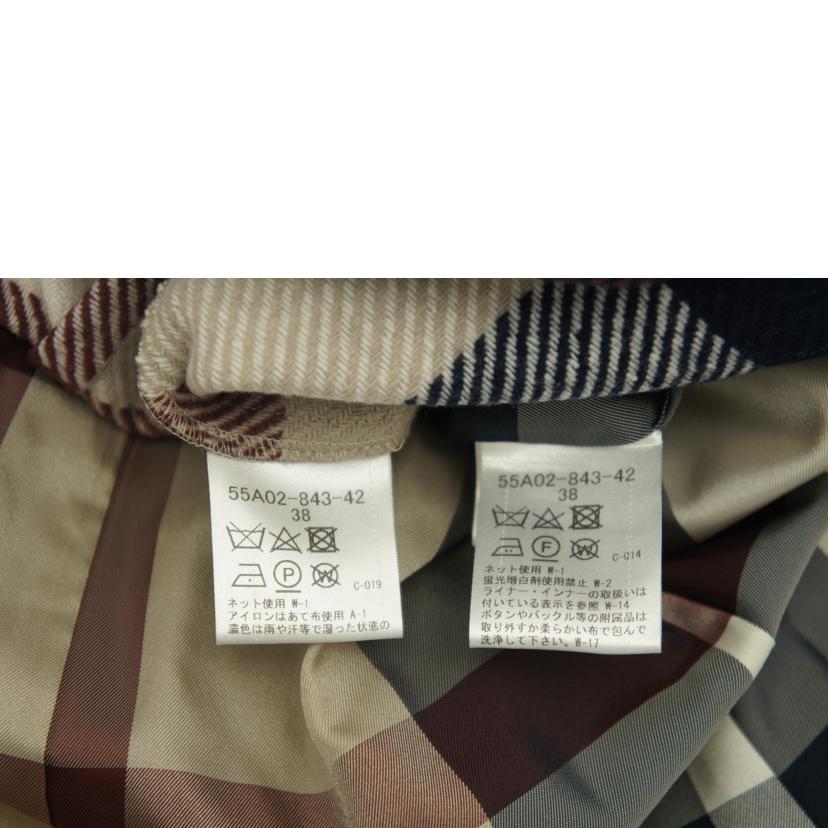 BLUE LABEL CRISTBRIDGE ブルーレーベルクレストブリッジ/ライトギャバジントレンチコート/55A02-843-42//Aランク/09