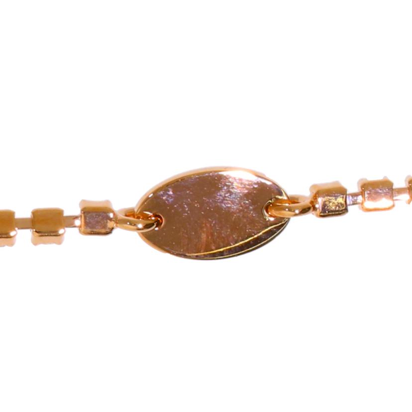 GUCCI グッチ/クリスタルブレスレット/ローズトーン//SAランク/70