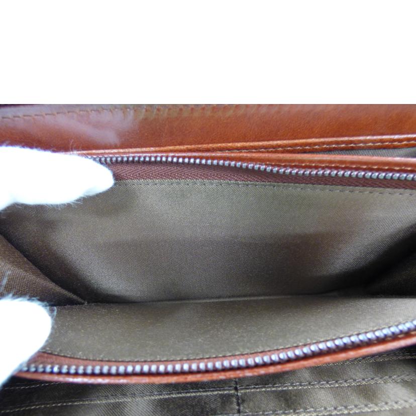 ZOO ズー/ラウンドファスナー長財布/ZLW-079BR//ABランク/64