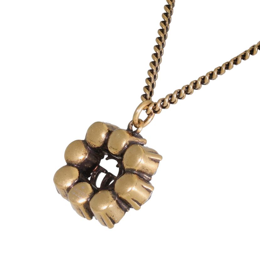 GUCCI グッチ/GGクリスタル/ダブルGネックレス/645675 J1D50 8062//最大50cm/Aランク/91