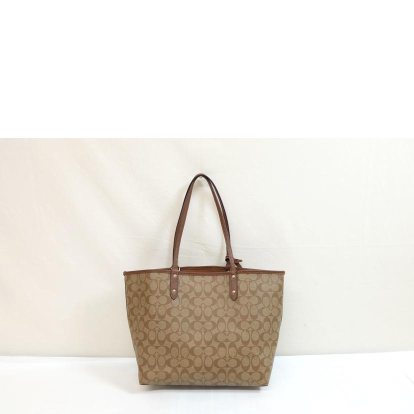 COACH コーチ/PVCシグネチャーリーバーシブルトート/F36658//A17**/ABランク/71