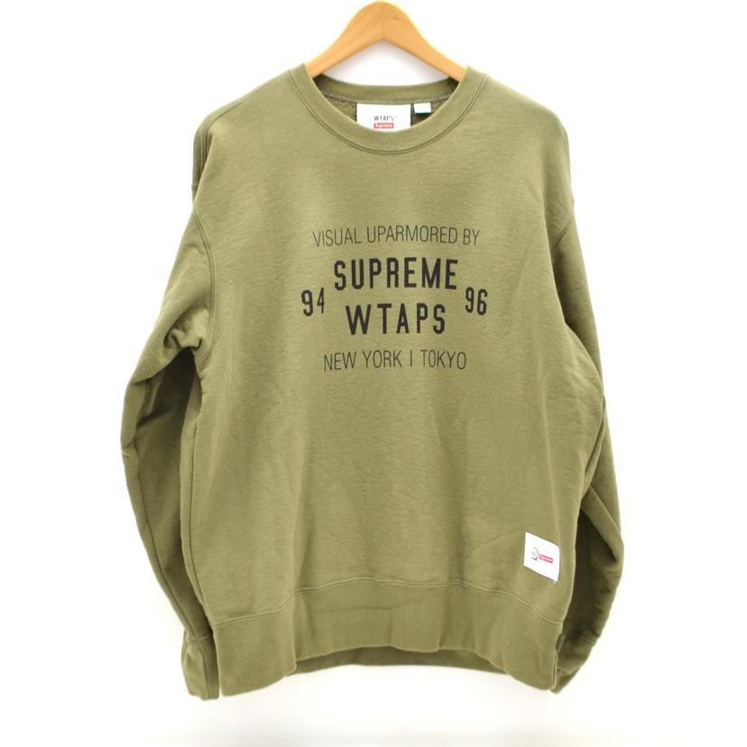 WTAPS×Supreme ダブルタップス×シュプリーム/トレーナー//Aランク/75