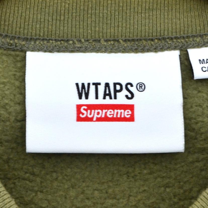 WTAPS×Supreme ダブルタップス×シュプリーム/トレーナー//Aランク/75