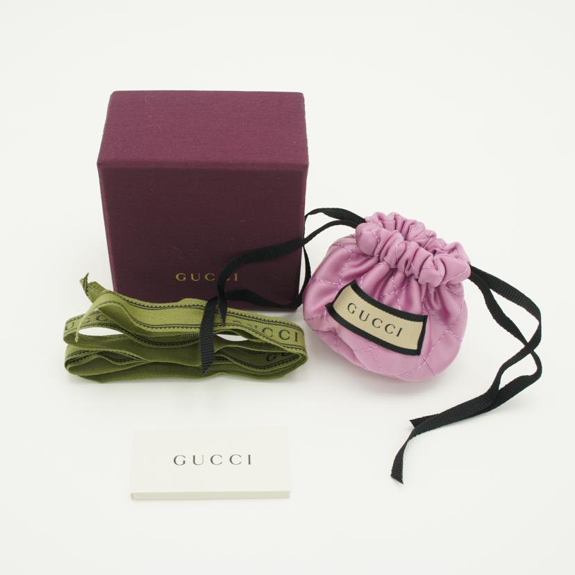 GUCCI グッチ/GGクリスタル/ダブルGブレスレット/エイジングゴールド//最大18cm/Aランク/91