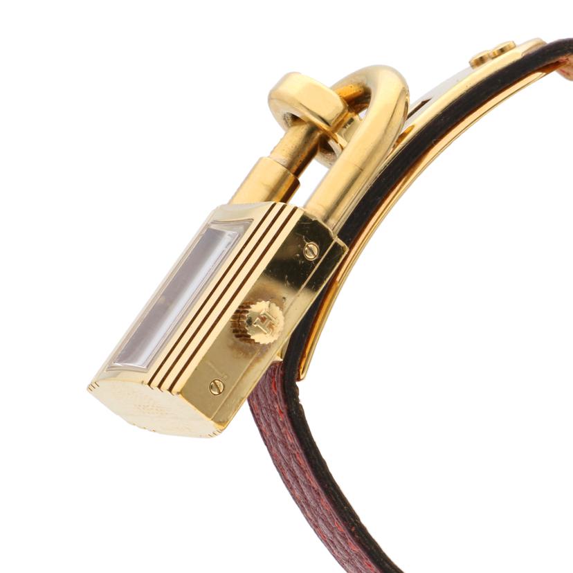 HERMES エルメス/ケリーウォッチ・ワインレッド/レディース/クオーツ/KE1.201//636***/ABランク/09