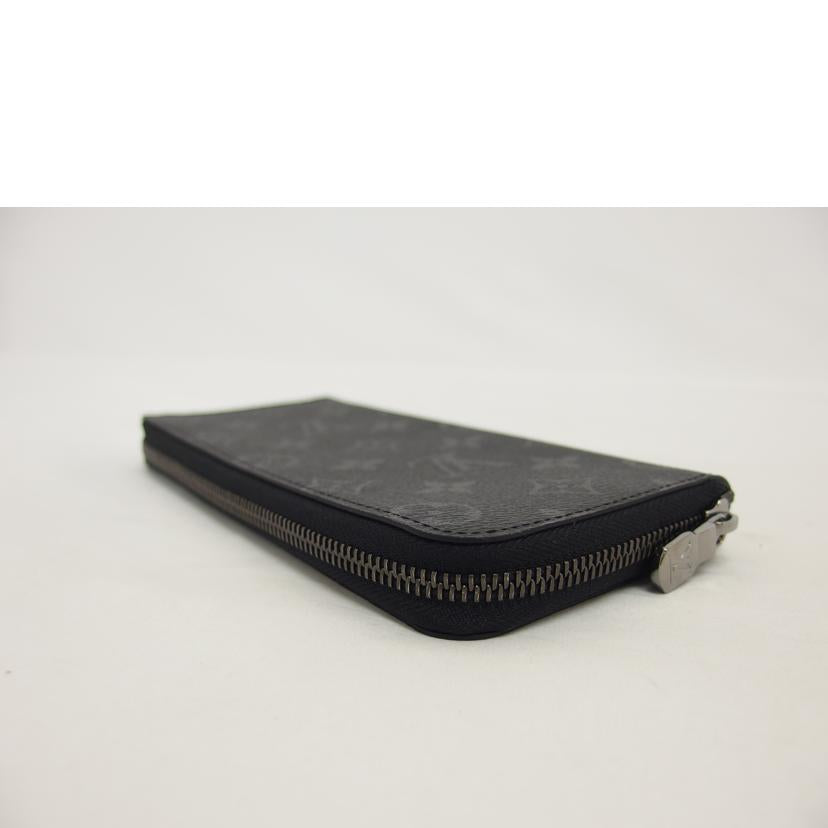 LV ルイ・ヴィトン/ジッピーウォレット・ヴェルティカル/モノグラム/エクリプス/M62295//ICチ***/Aランク/04