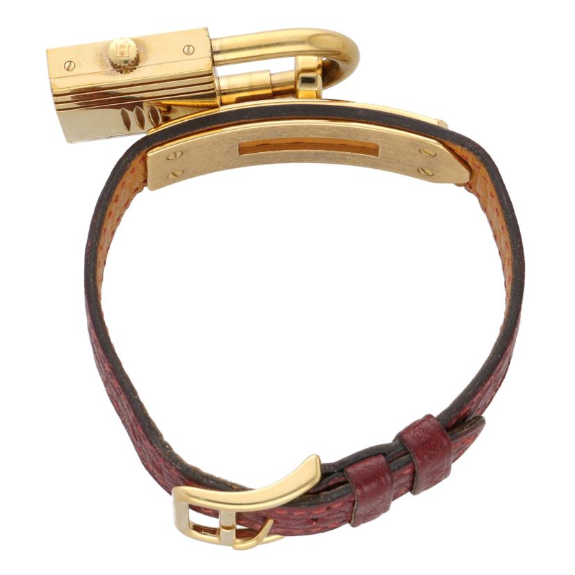 HERMES エルメス/ケリーウォッチ・ワインレッド/レディース/クオーツ/KE1.201//636***/ABランク/09