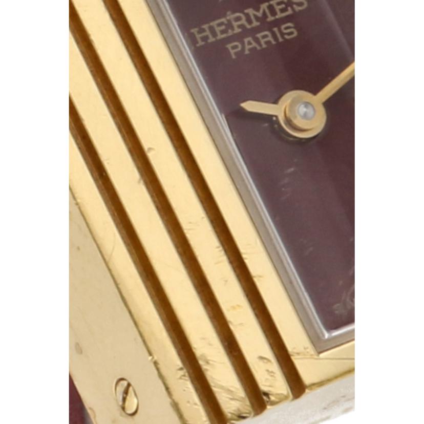 HERMES エルメス/ケリーウォッチ・ワインレッド/レディース/クオーツ/KE1.201//636***/ABランク/09