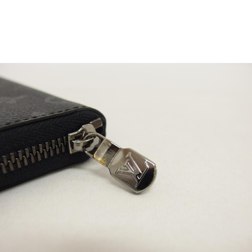 LV ルイ・ヴィトン/ジッピーウォレット・ヴェルティカル/モノグラム/エクリプス/M62295//ICチ***/Aランク/04