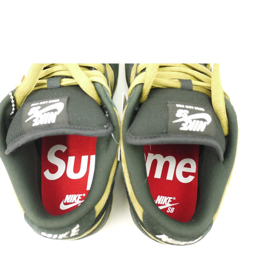 Supreme×NIKE シュプリーム×ナイキ/SB DUNK LOW CAMPER GREEN /HQ8487-300//Sランク/69