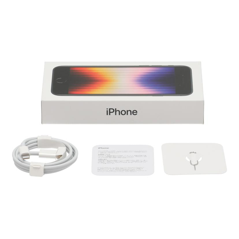 Apple SIMフリー アップル /iPhone SE 第3世代 256GB/MMYJ3J/A//F71W4LQ6RP/Aランク/77