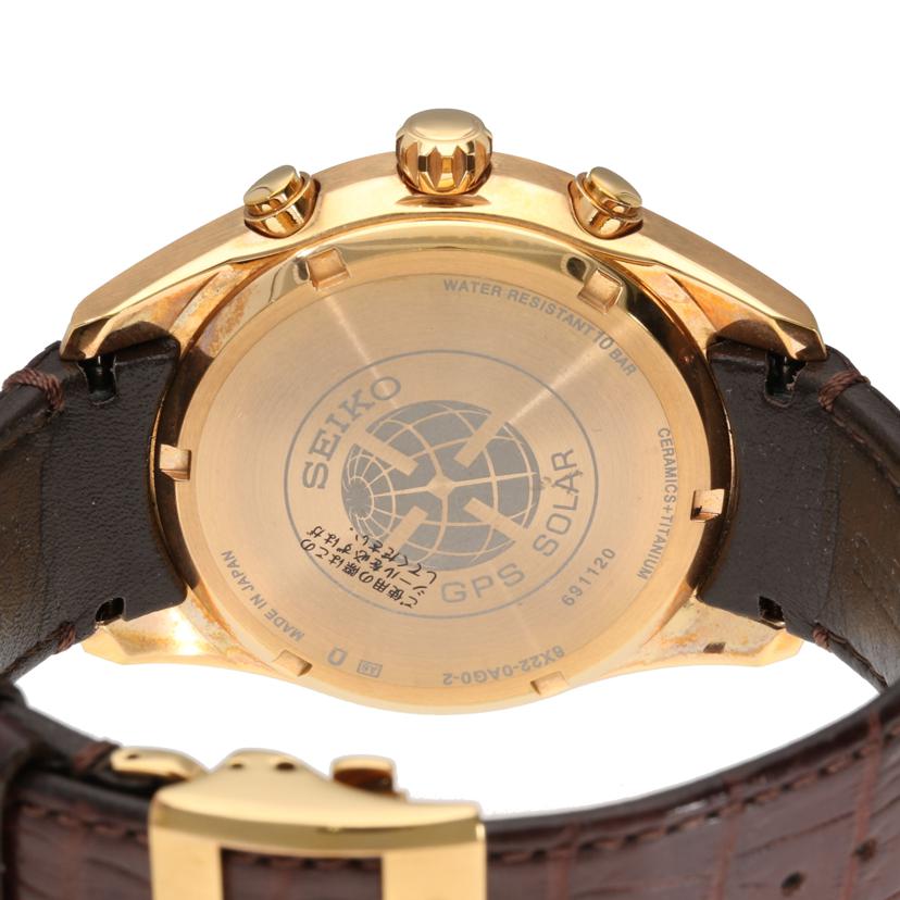 SEIKO セイコー/アストロン・レザーベルト/8Xシリーズ/GPSソーラー/SBXB096//691***/Aランク/63
