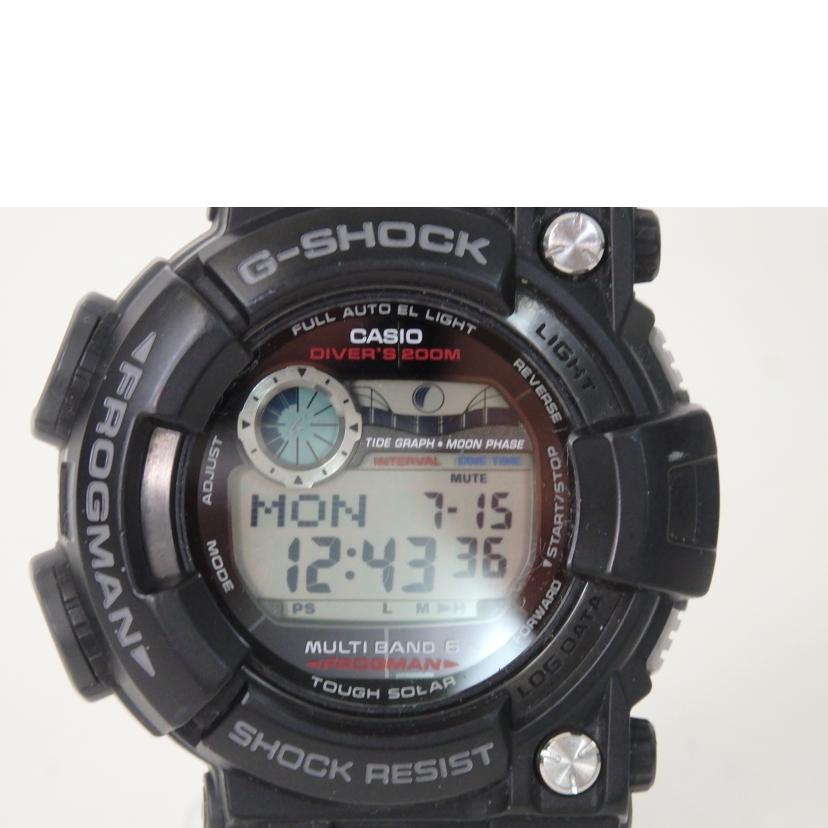 CASIO カシオ/CASIO/G-SHOCK/GWF-1000-1JF/フロッグマン/電波ソーラー時計/GWF-1000-1JF//ABランク/84
