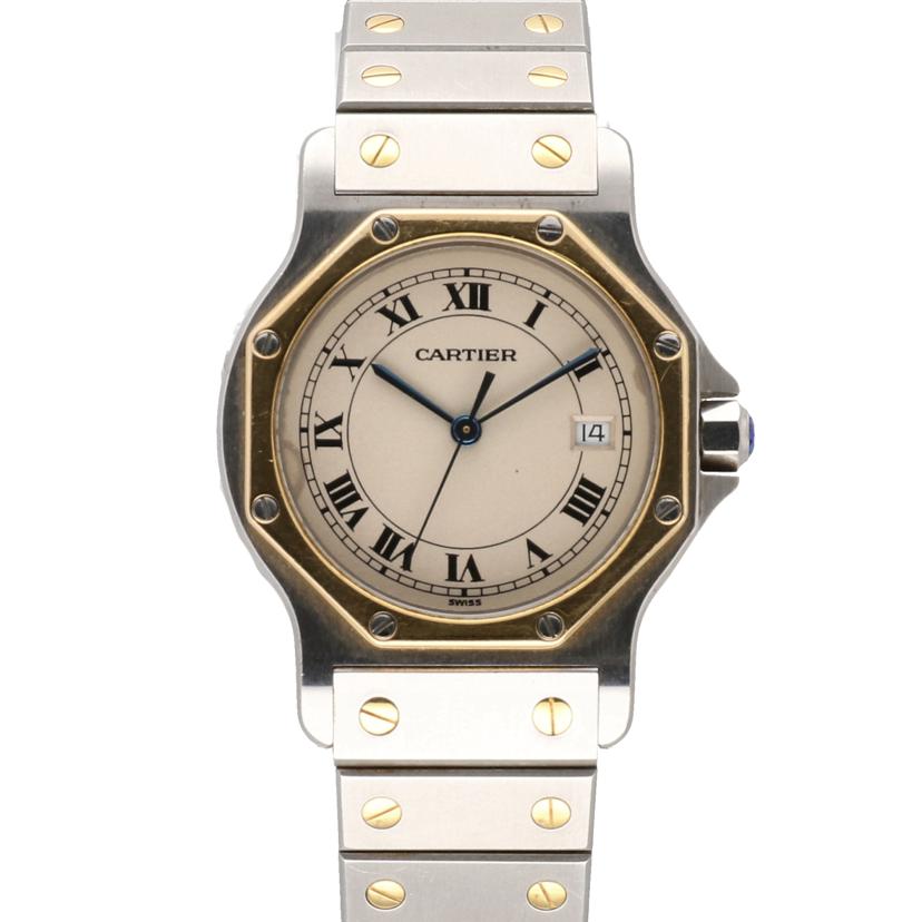 Cartier カルティエ/サントスオクタゴンLM・YG×SS/クオーツ/W2001583//187********/ABランク/19